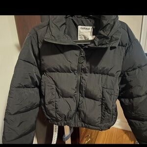 Garage cropped Puffer Jacket